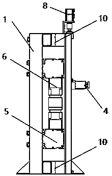 Manipulator moving mechanism and detection equipment installation system containing moving mechanism