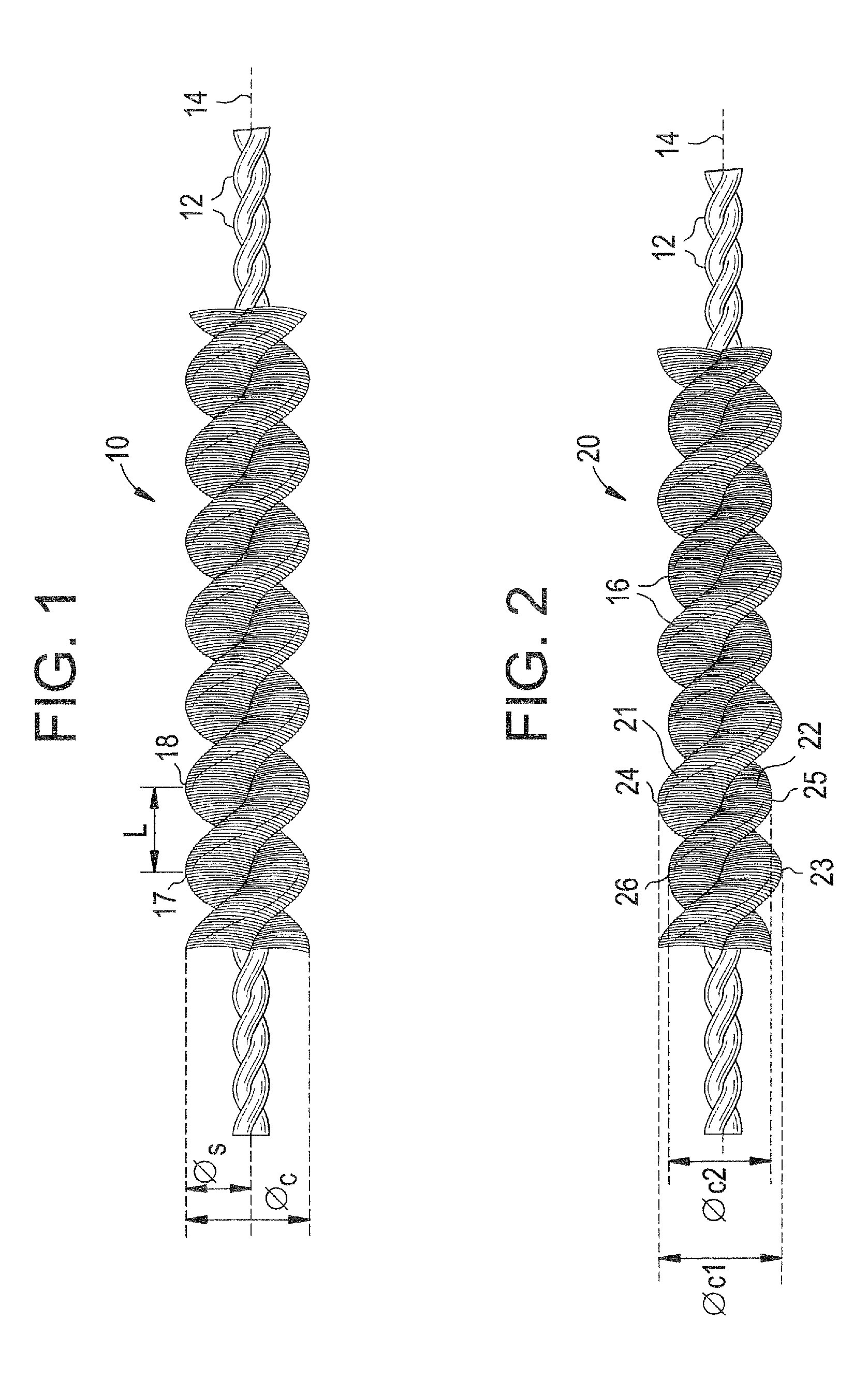 Twisted wire brush and method of making