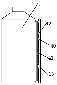 A drying device for disc parts