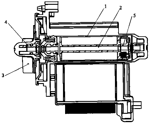 High power drainage pump-used motor