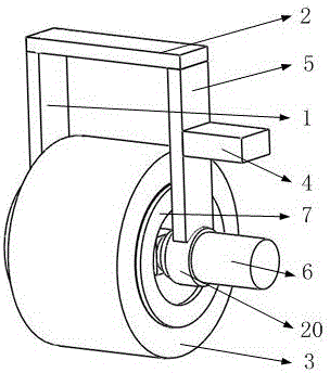 Driving wheel with shock absorption function