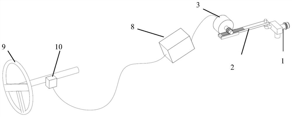 Steering wheel follow-up multifunctional camera