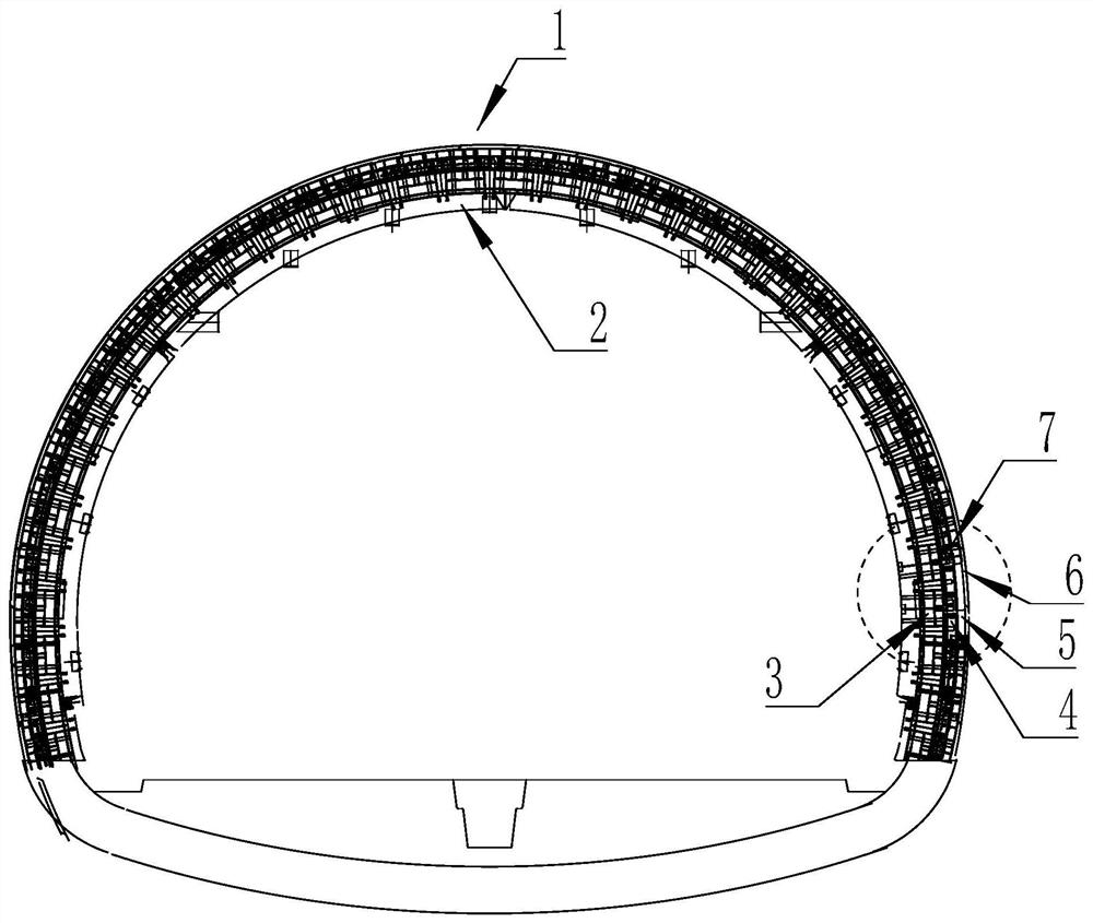 Mounting method of visual plug template group device of template trolley plug