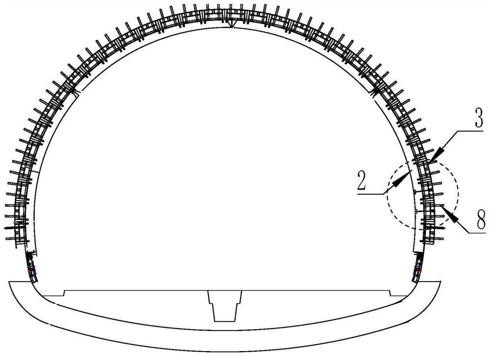 Mounting method of visual plug template group device of template trolley plug