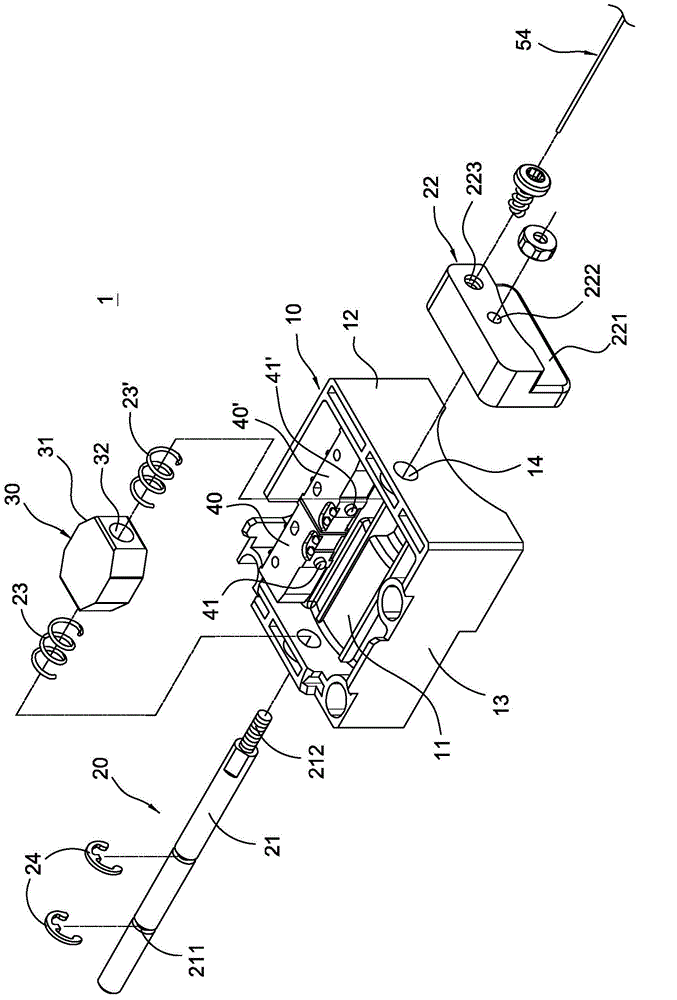 Stroke limiting device for electric cylinder and take-up mechanism