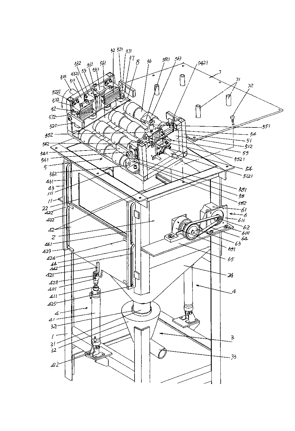 Automatic crucible dumping and cleaning system for electronic kilns