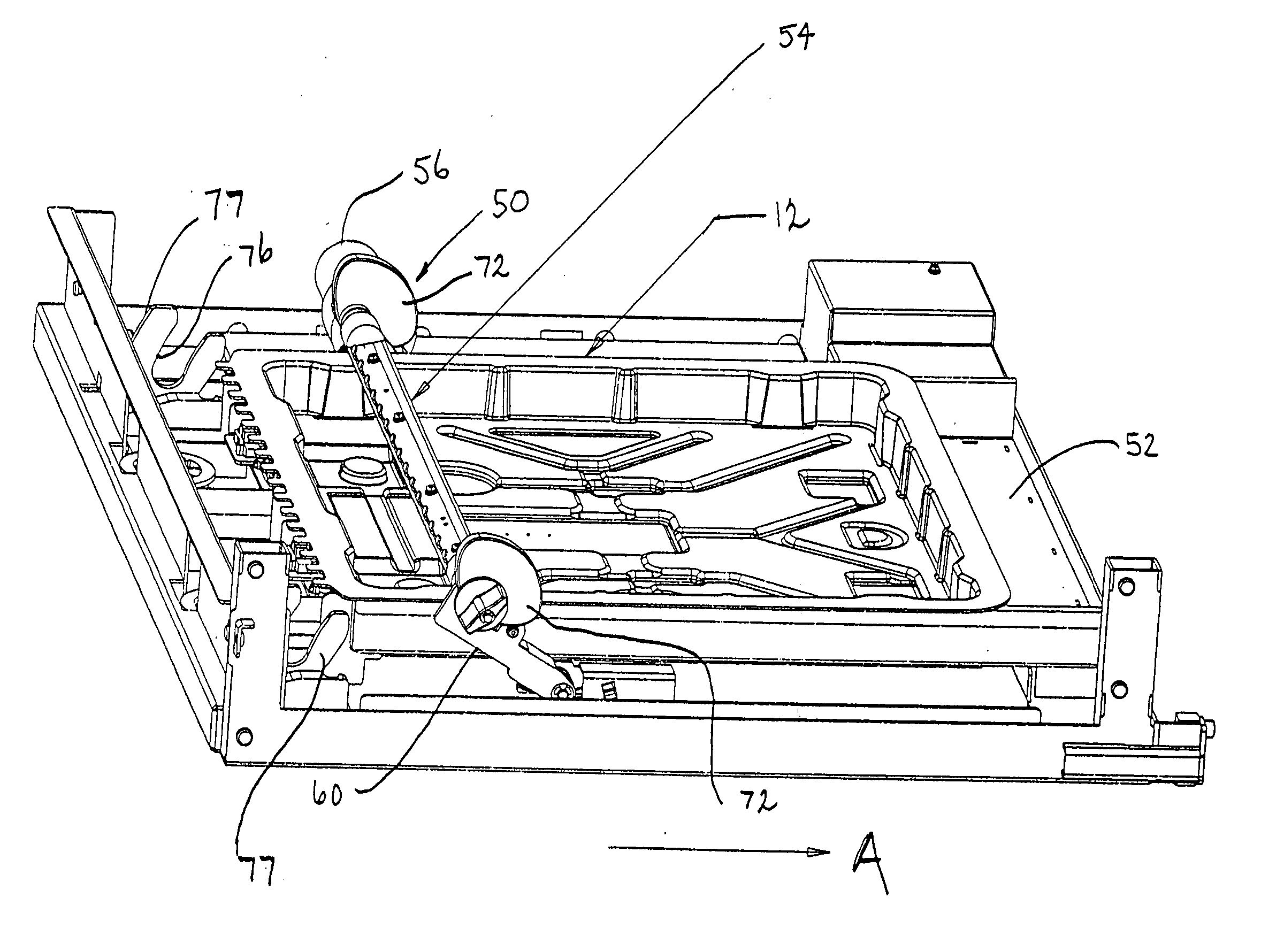 System for opening and closing a resealable cartridge