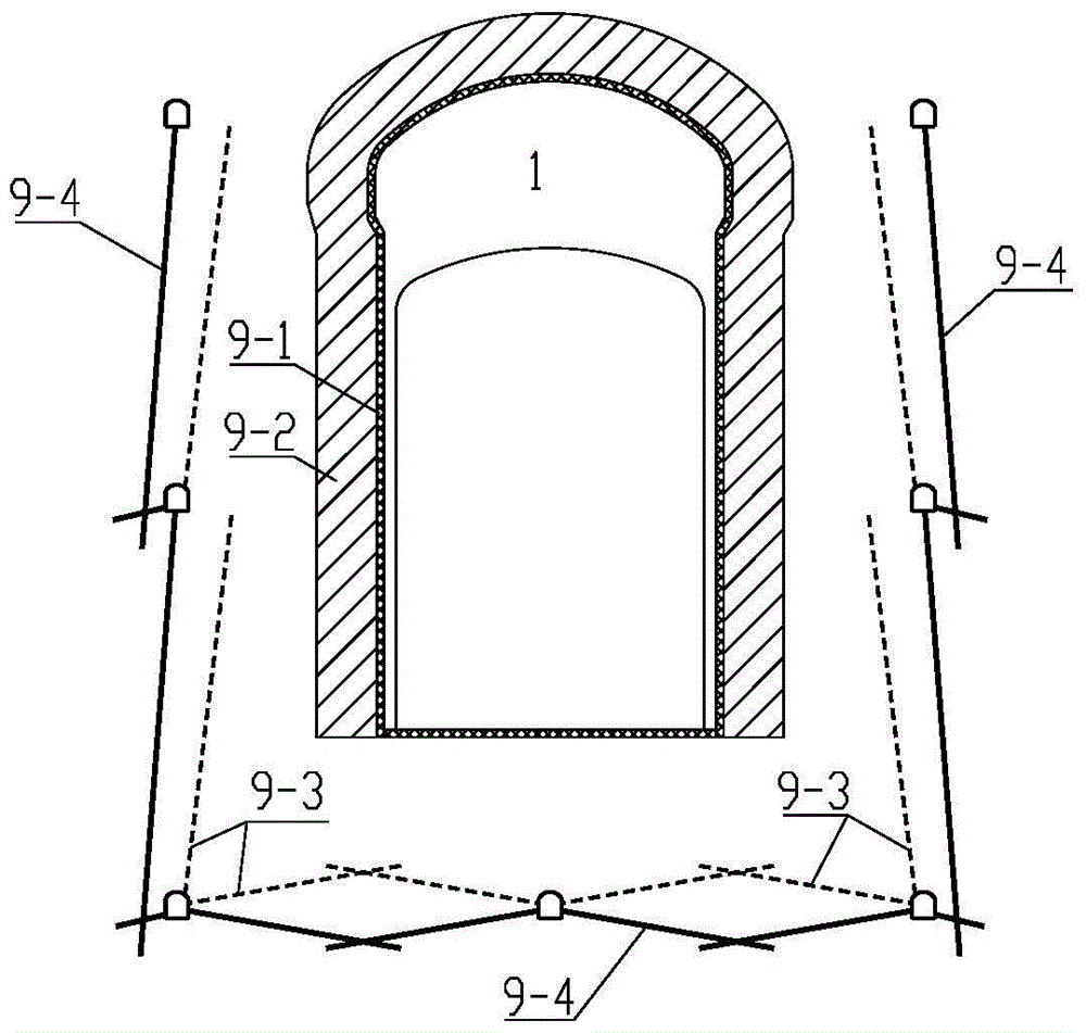 Terrace-buried underground nuclear power plant