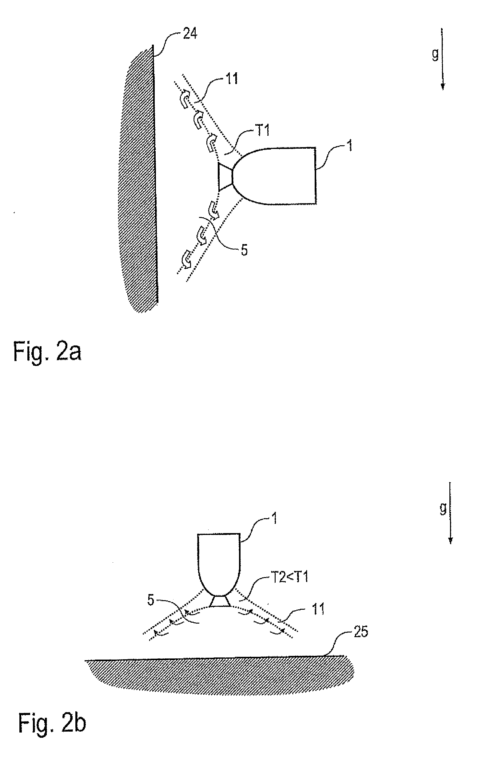 Atomizer and associated operating method