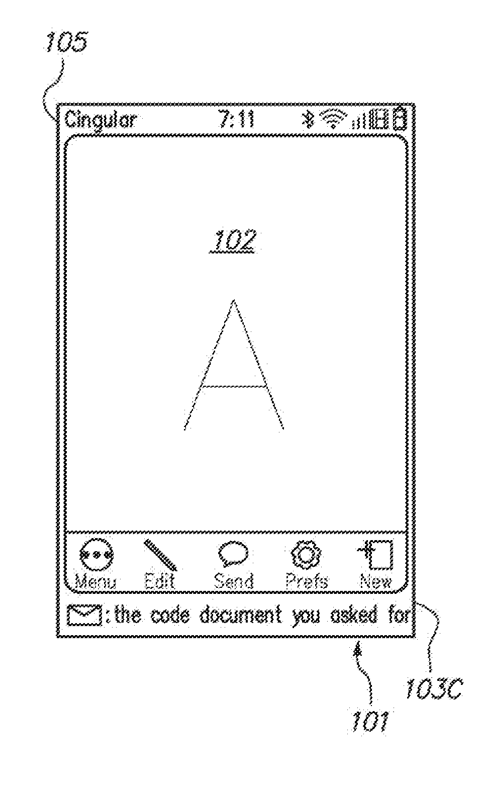 Notifying a user of events in a computing device