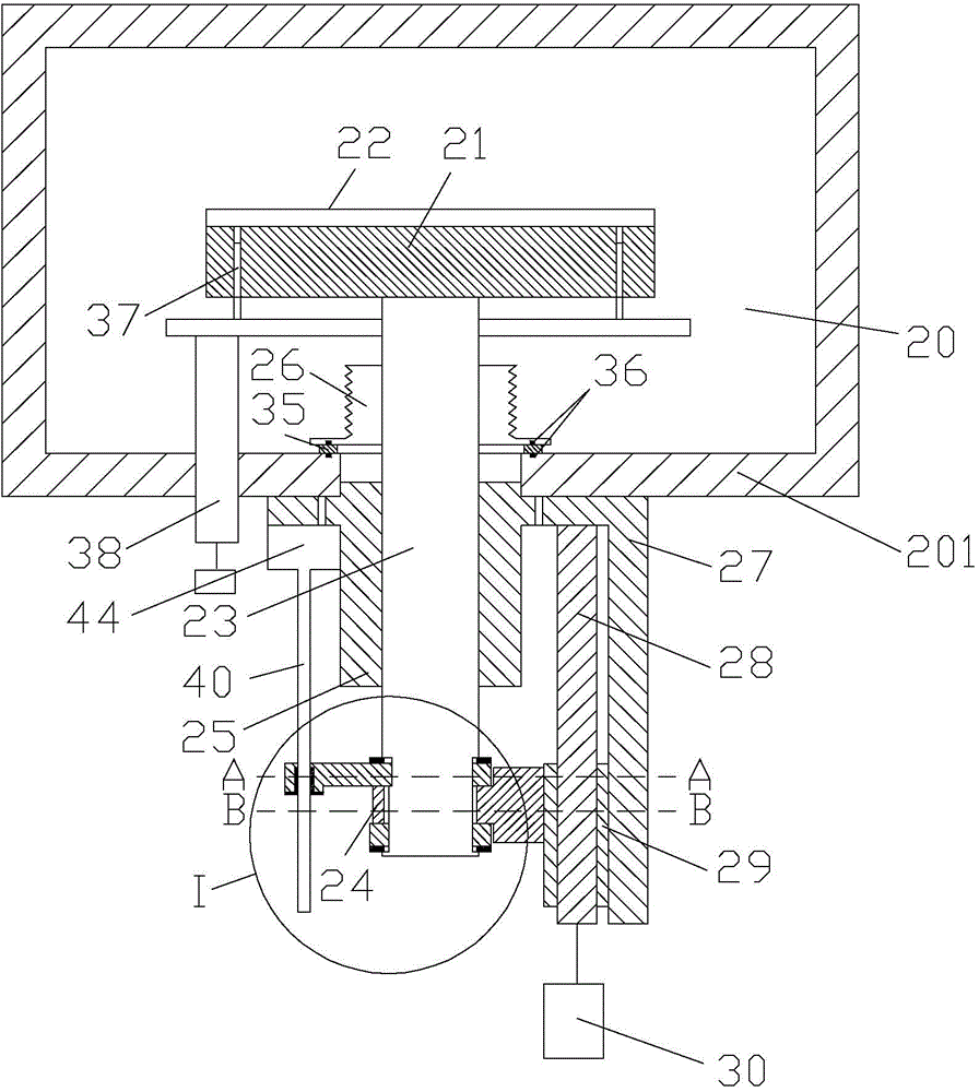 Carrying platform elevating gear, reaction cavity, and plasma processing device
