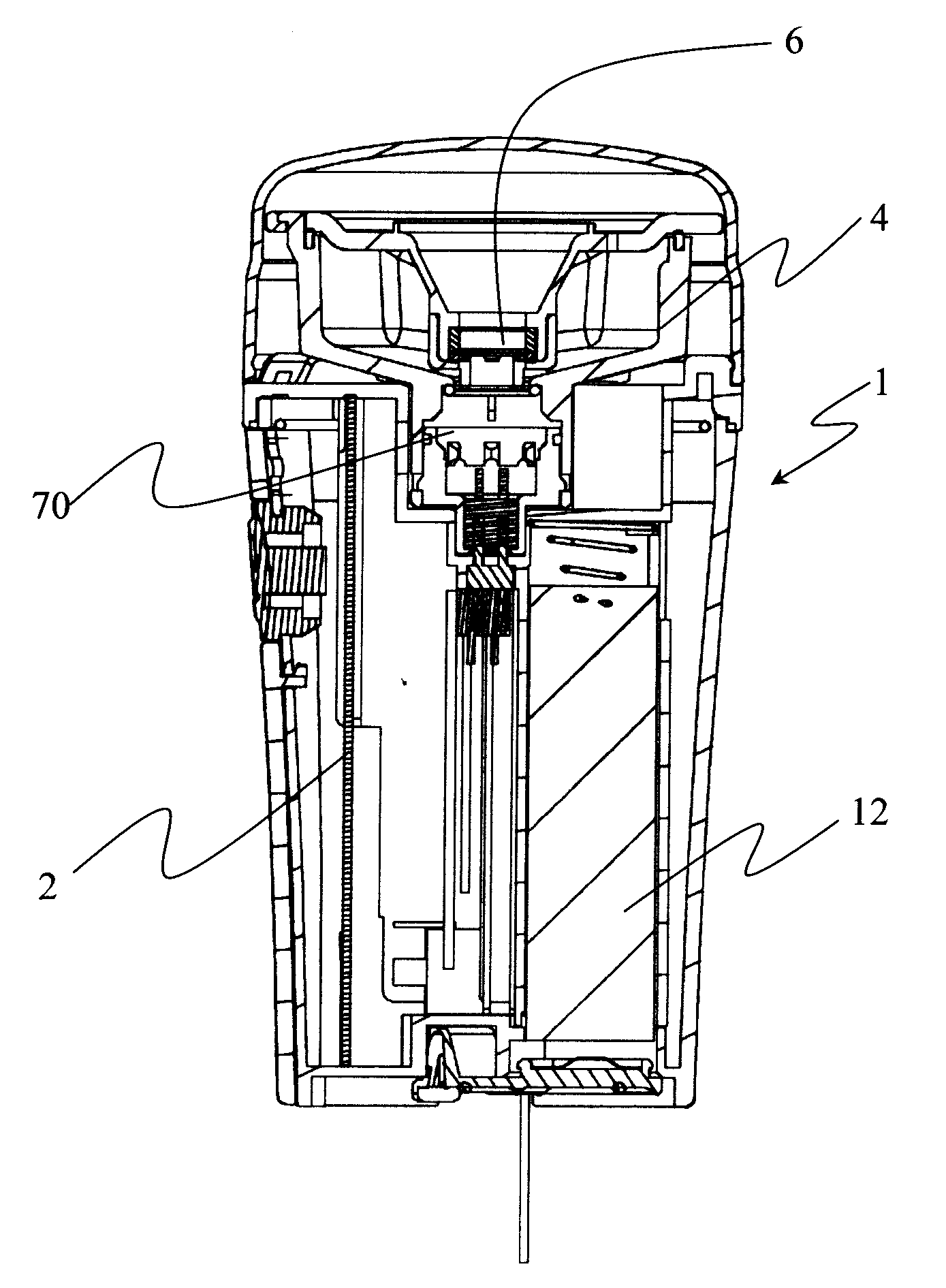 Ultrasonic Nebulizer Apparatus and Method for Adjusting an Operation Frequency and Checking an Operating State thereof