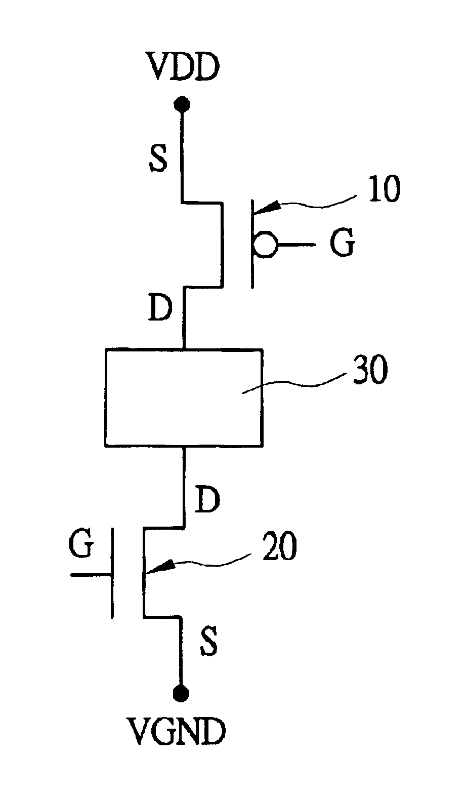 Circuit apparatus operable under high voltage