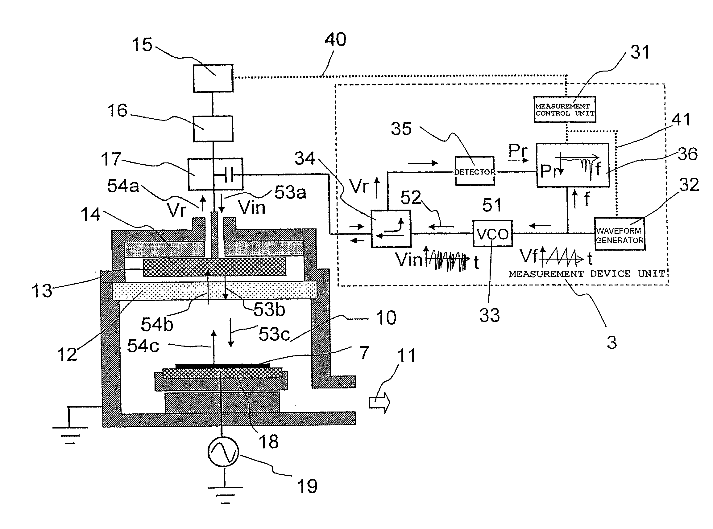 Plasma processing apparatus and method for detecting status of said apparatus