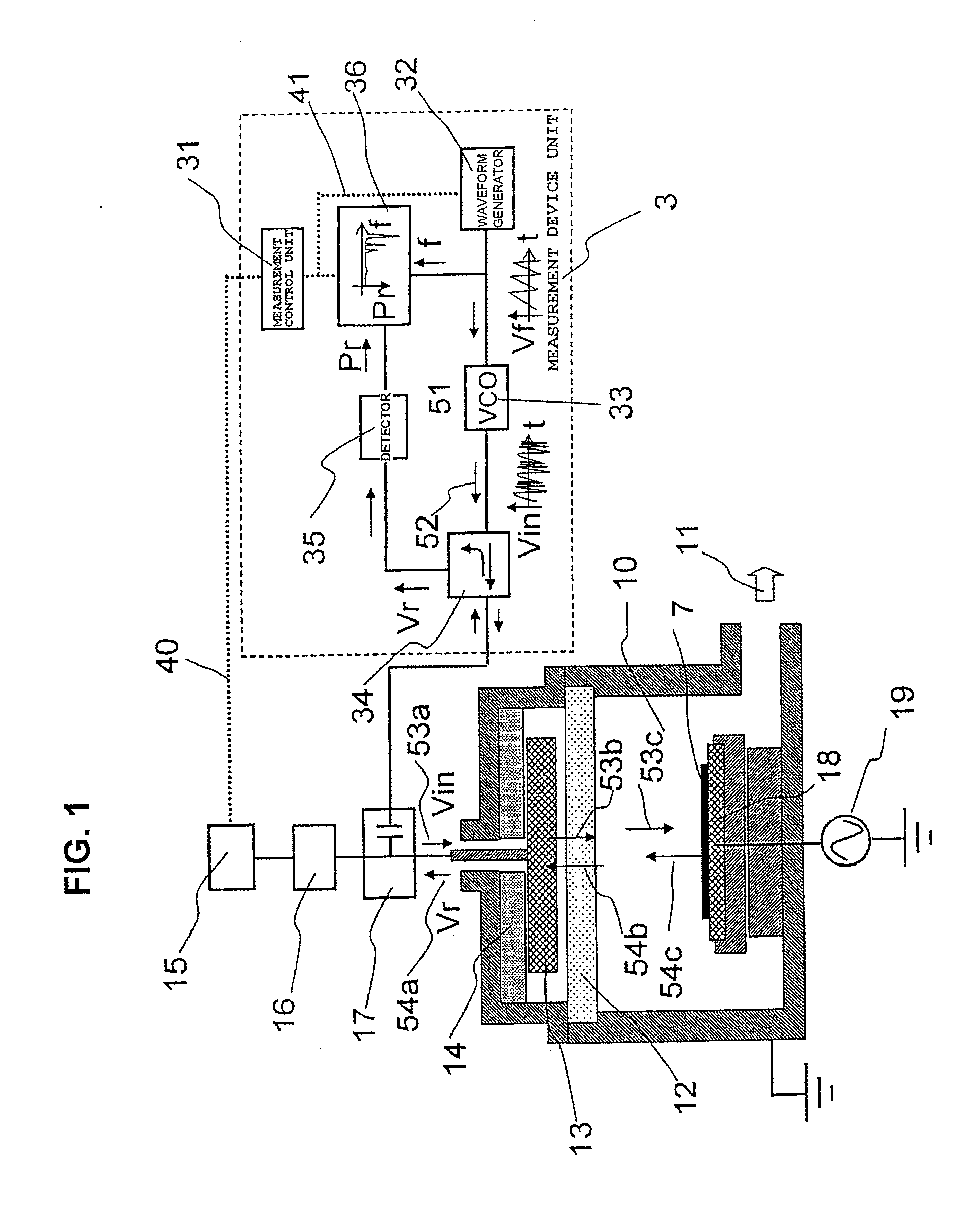 Plasma processing apparatus and method for detecting status of said apparatus