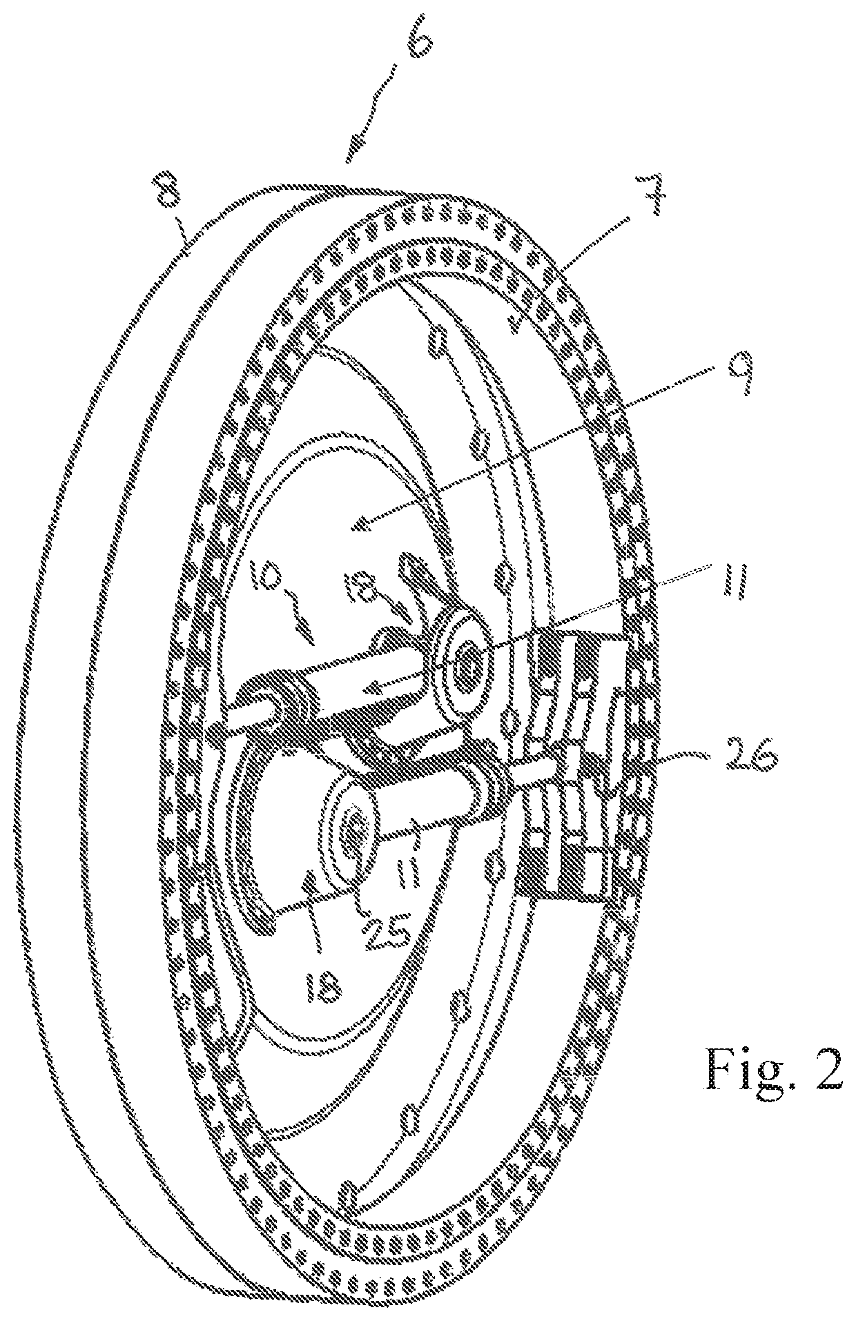 Adjustment unit for adjusting the pitch of a rotor blade, and wind turbine with such an adjustment unit