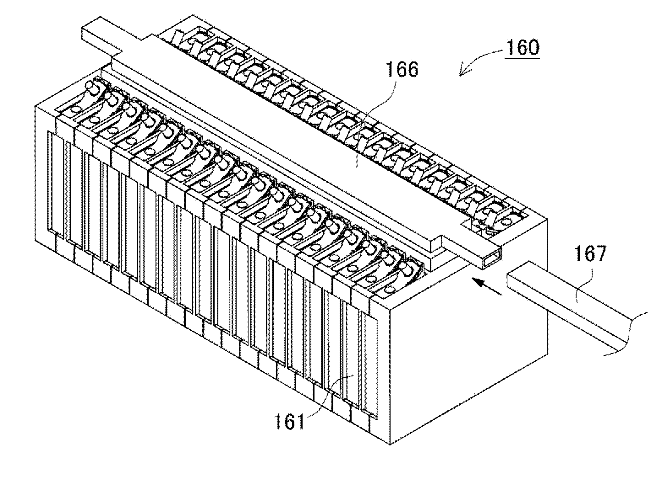 Power source device, electric vehicle provided with same, and electricity storage device
