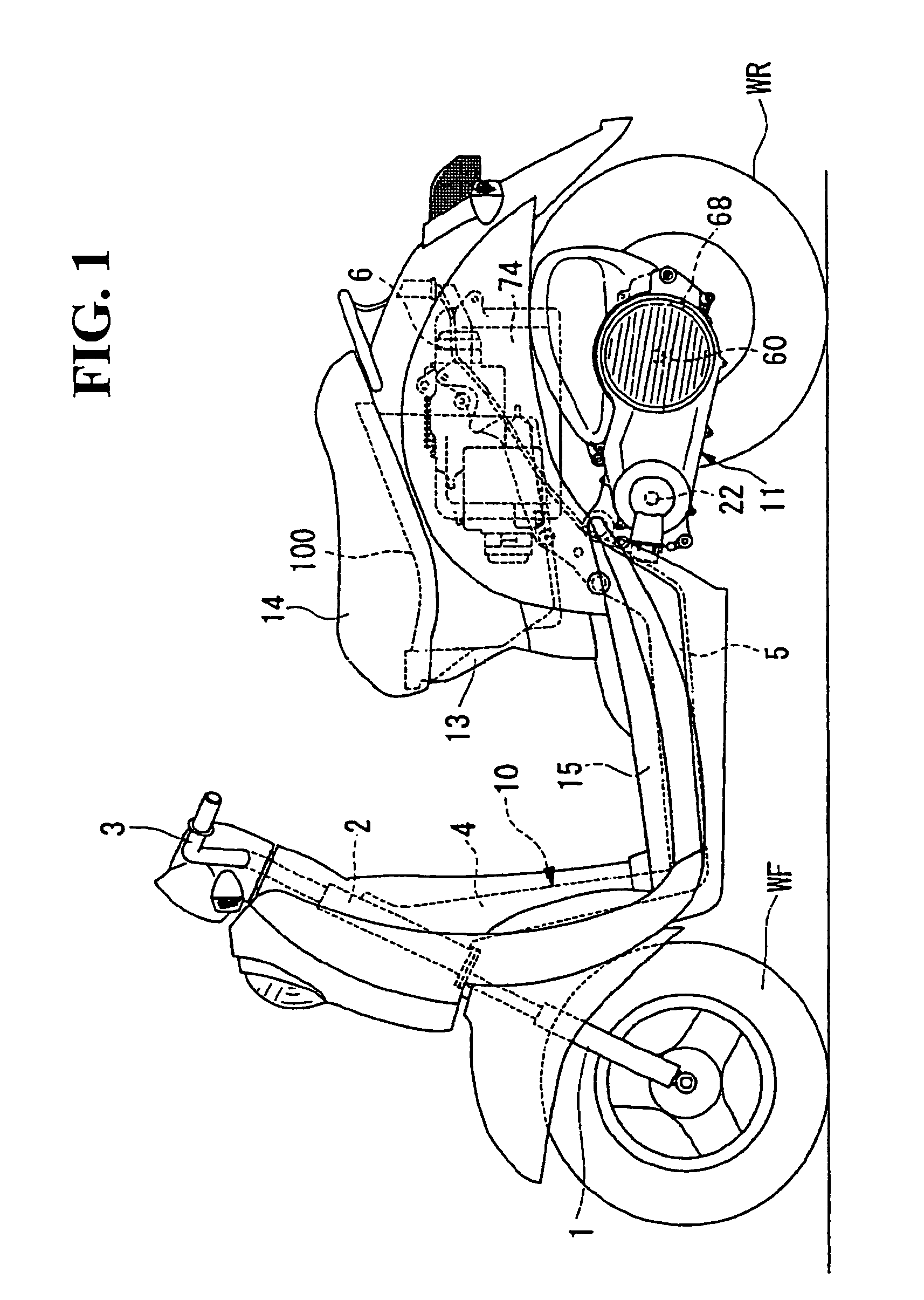 Power switchover apparatus for a hybrid vehicle