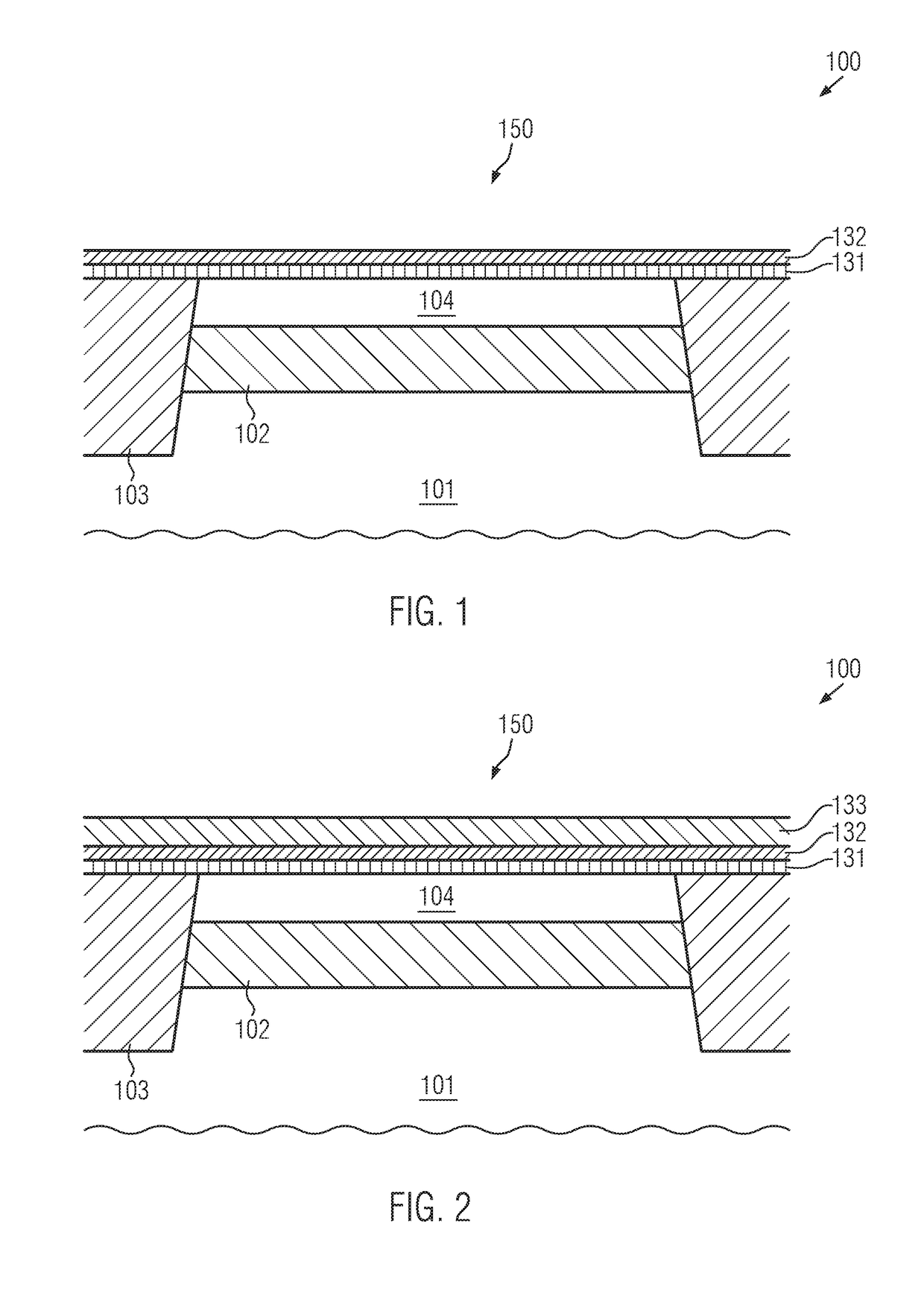 Transistor element with gate electrode of reduced height and raised drain and source regions and method of fabricating the same
