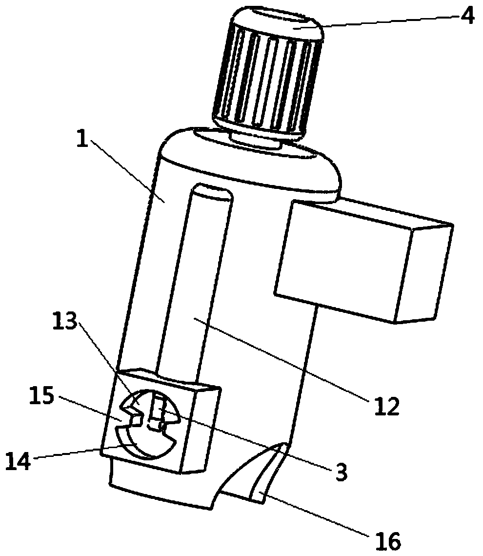 Angular stroke low-temperature valve electric executing mechanism