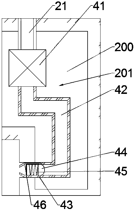 Dust-proof metal powder production device