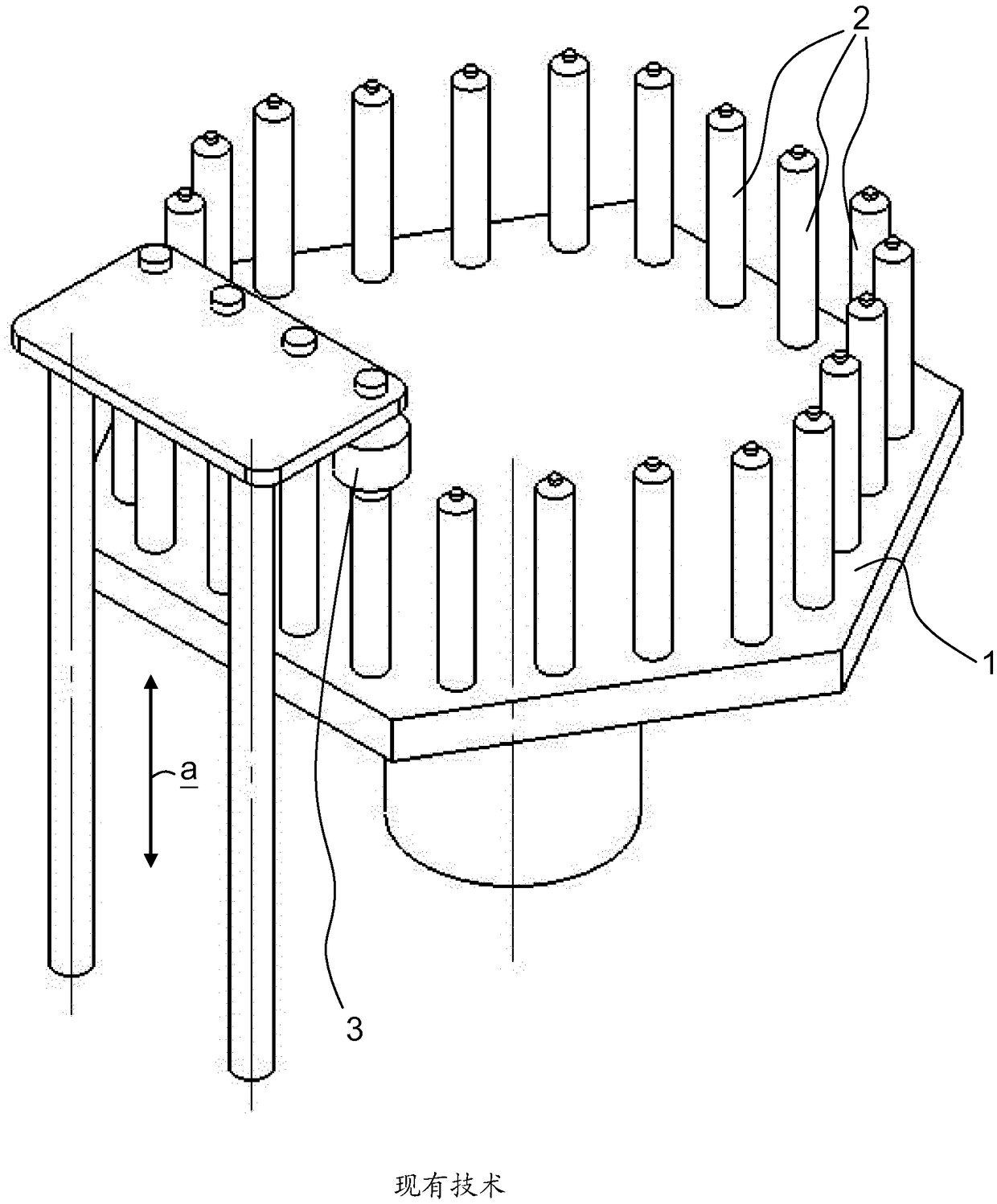 Unit for assembling and/or treating components