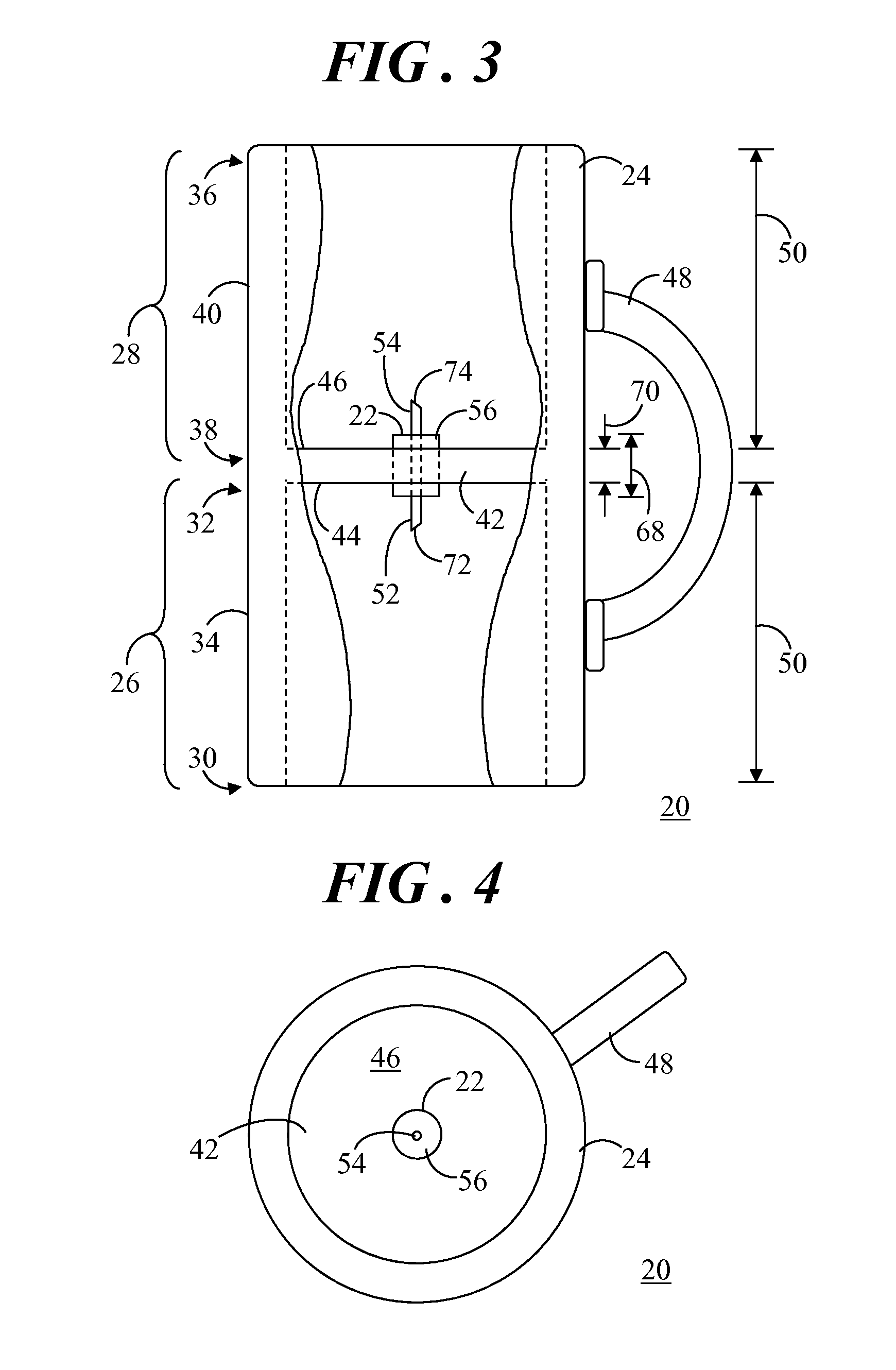 Multiple container retaining device and method for using same