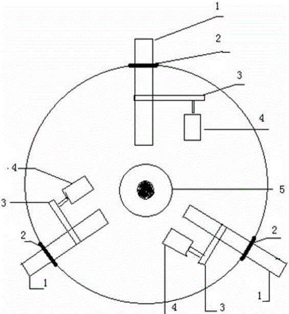 Installation structure and installation method of seismic electromagnetic disturbance sensor