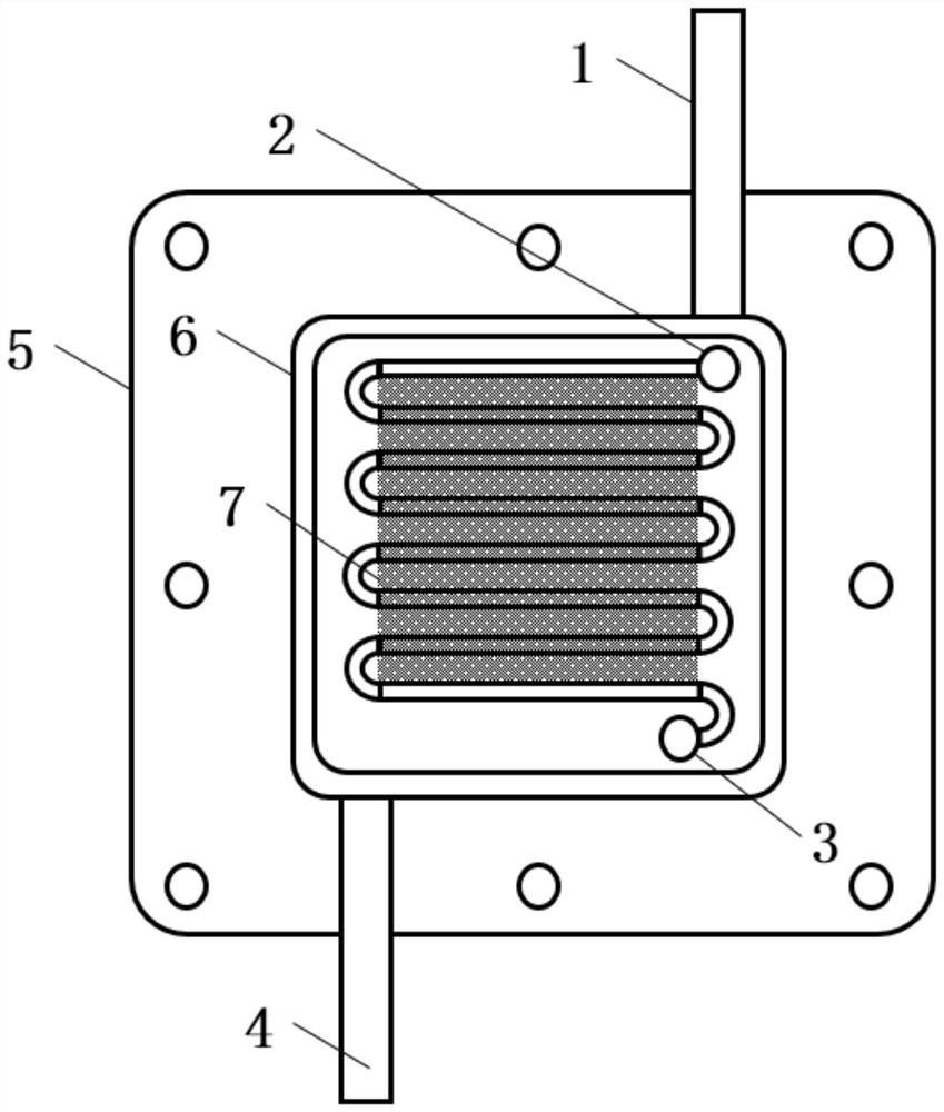 Method for detecting concentration of endotoxin in biochemical tail water by utilizing pressure difference of nanotube membrane