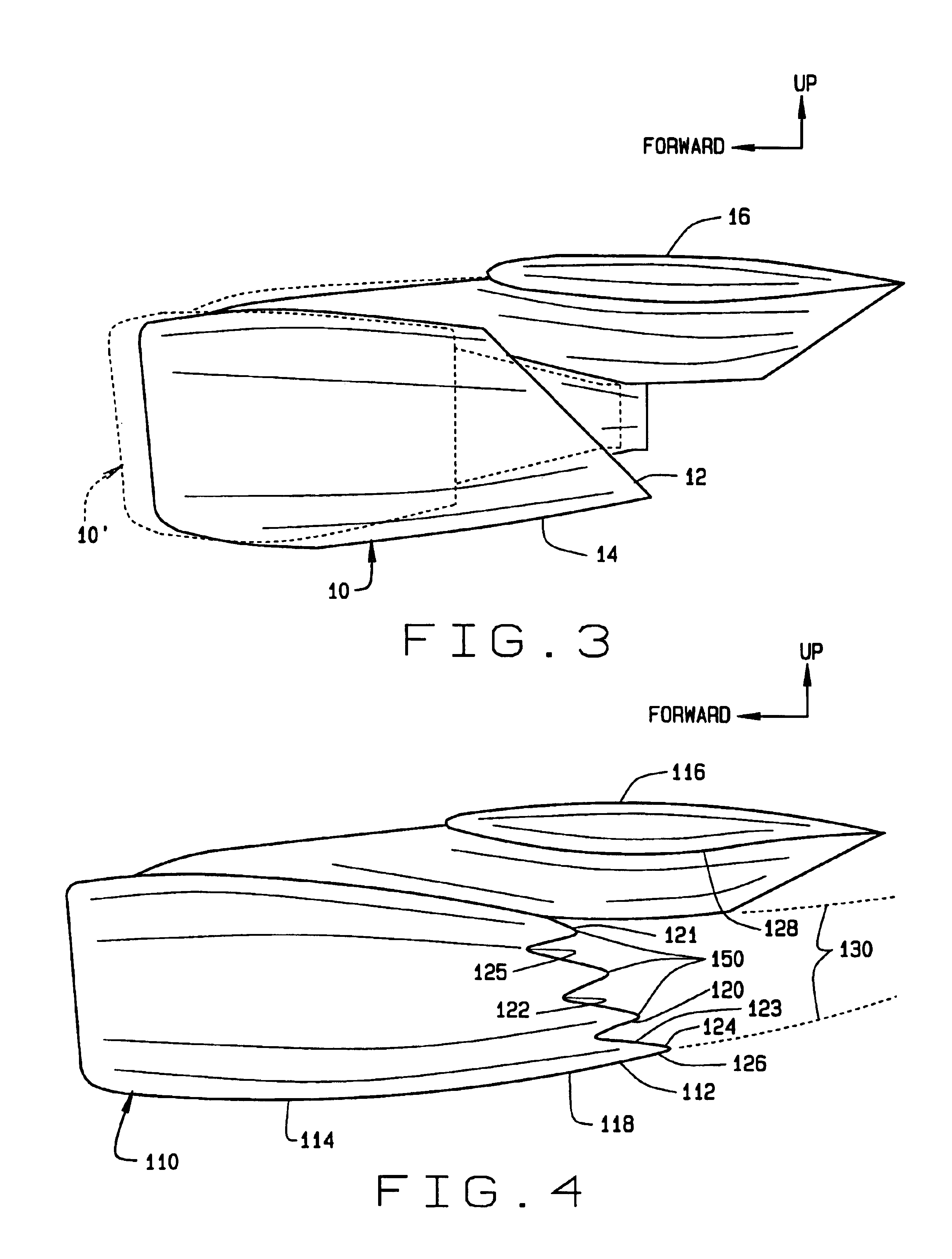 Scarf nozzle for a jet engine and method of using the same