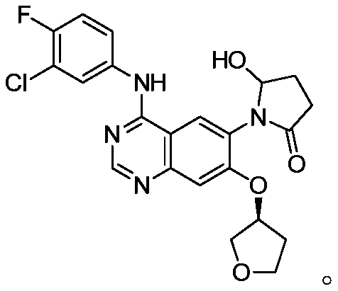 Afatinib dimaleate tablet and preparation method thereof