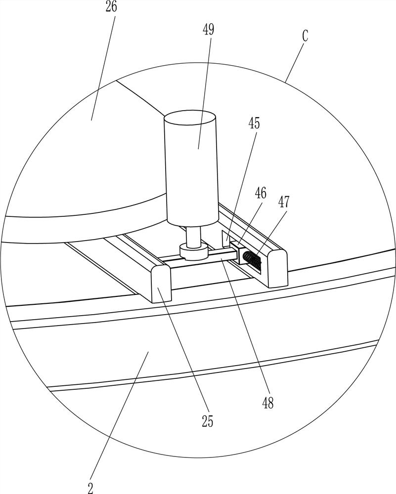 An automatic rotating and leveling device for insoles