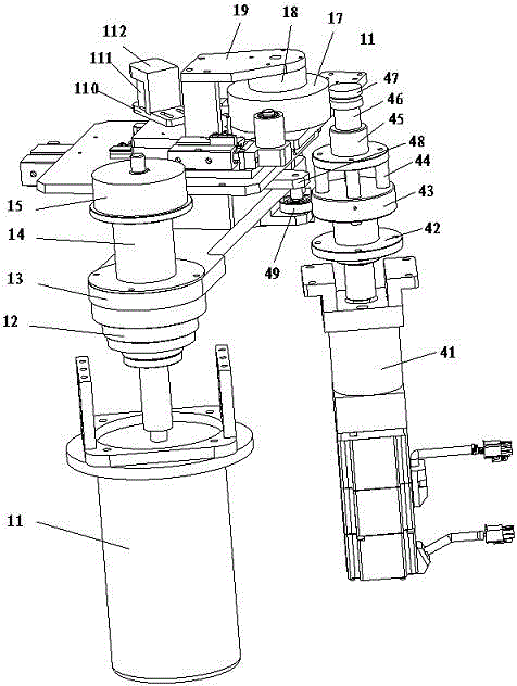 Belt driving device, friction testing and aligning device of belt friction test machine