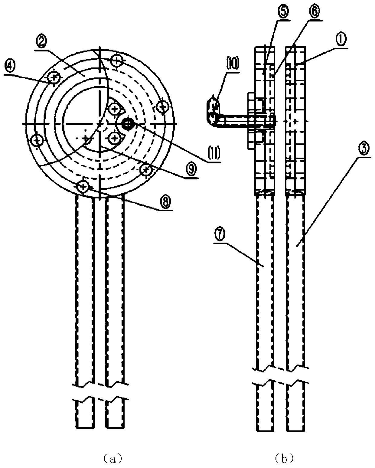 Manufacturing method of fixed-point furnace metal fixed-point bottle