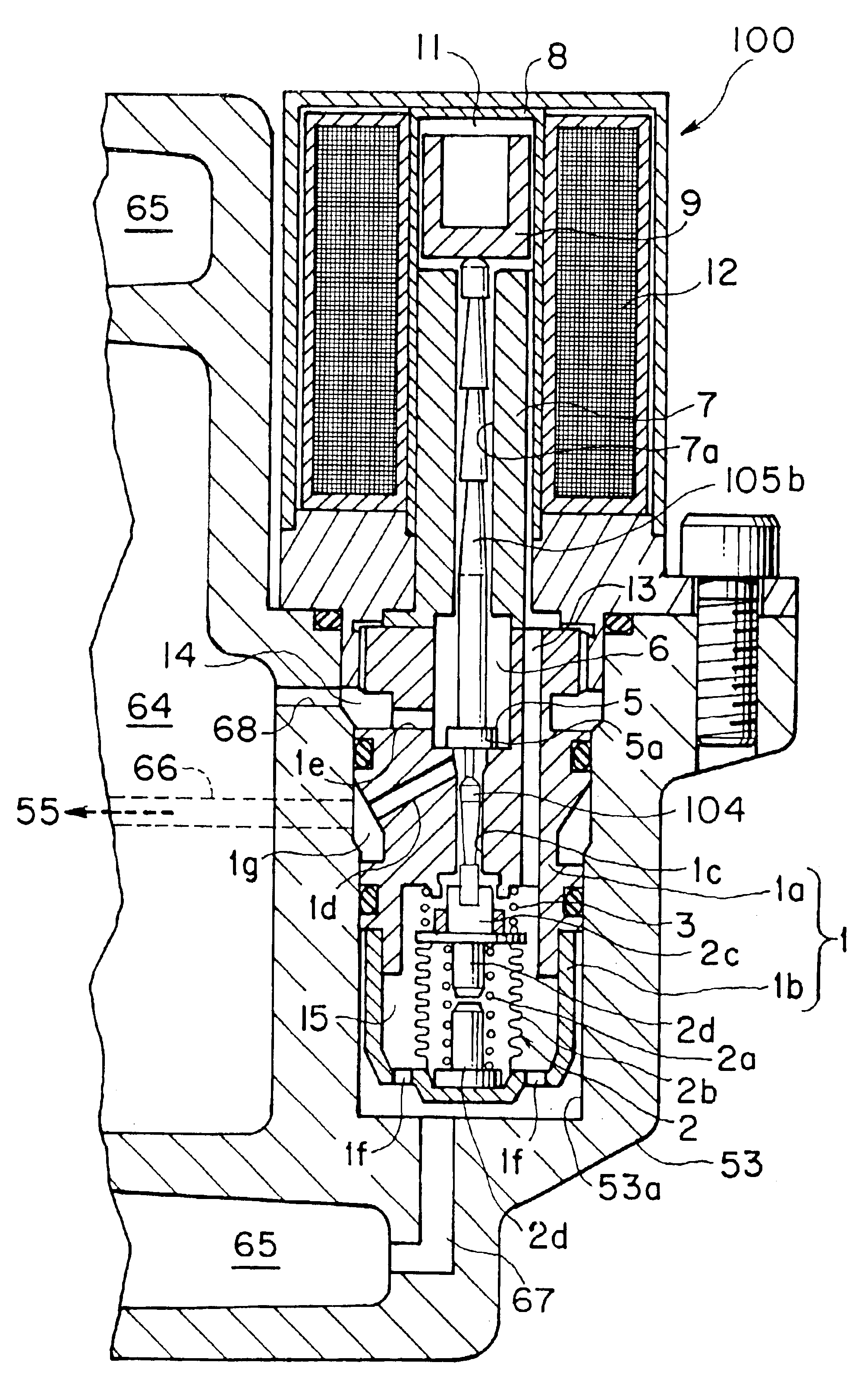 Displacement Control Valve Of Variable Displacement Compressor 