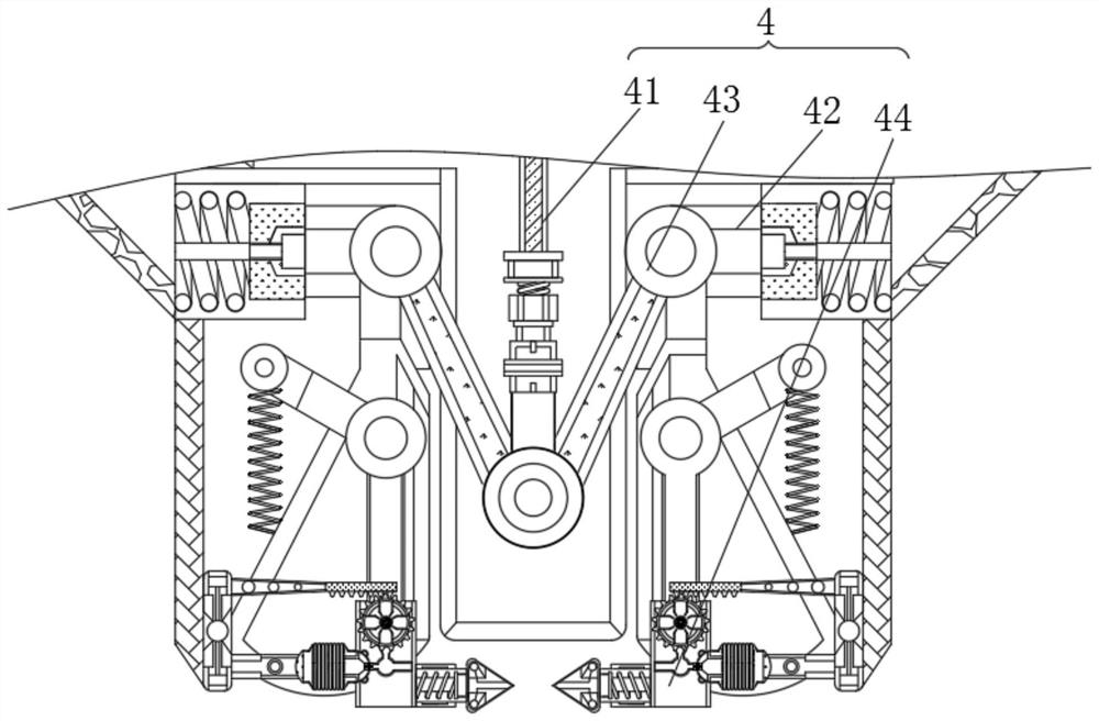 Uniform dough cutting mechanism based on cooked wheaten food processing