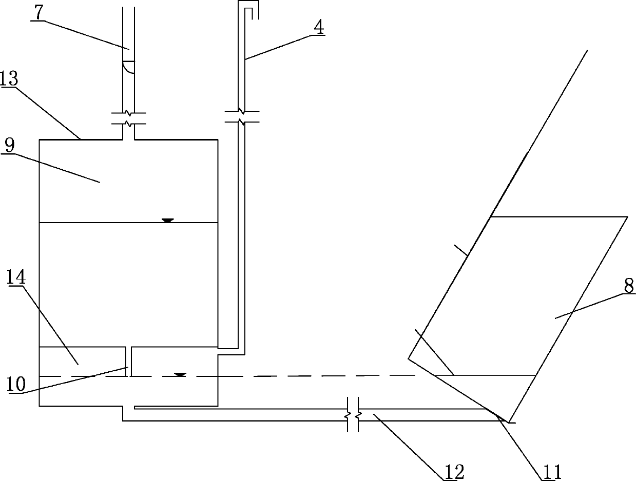 An automatic water collection and supply ecological retaining wall and its implementation method