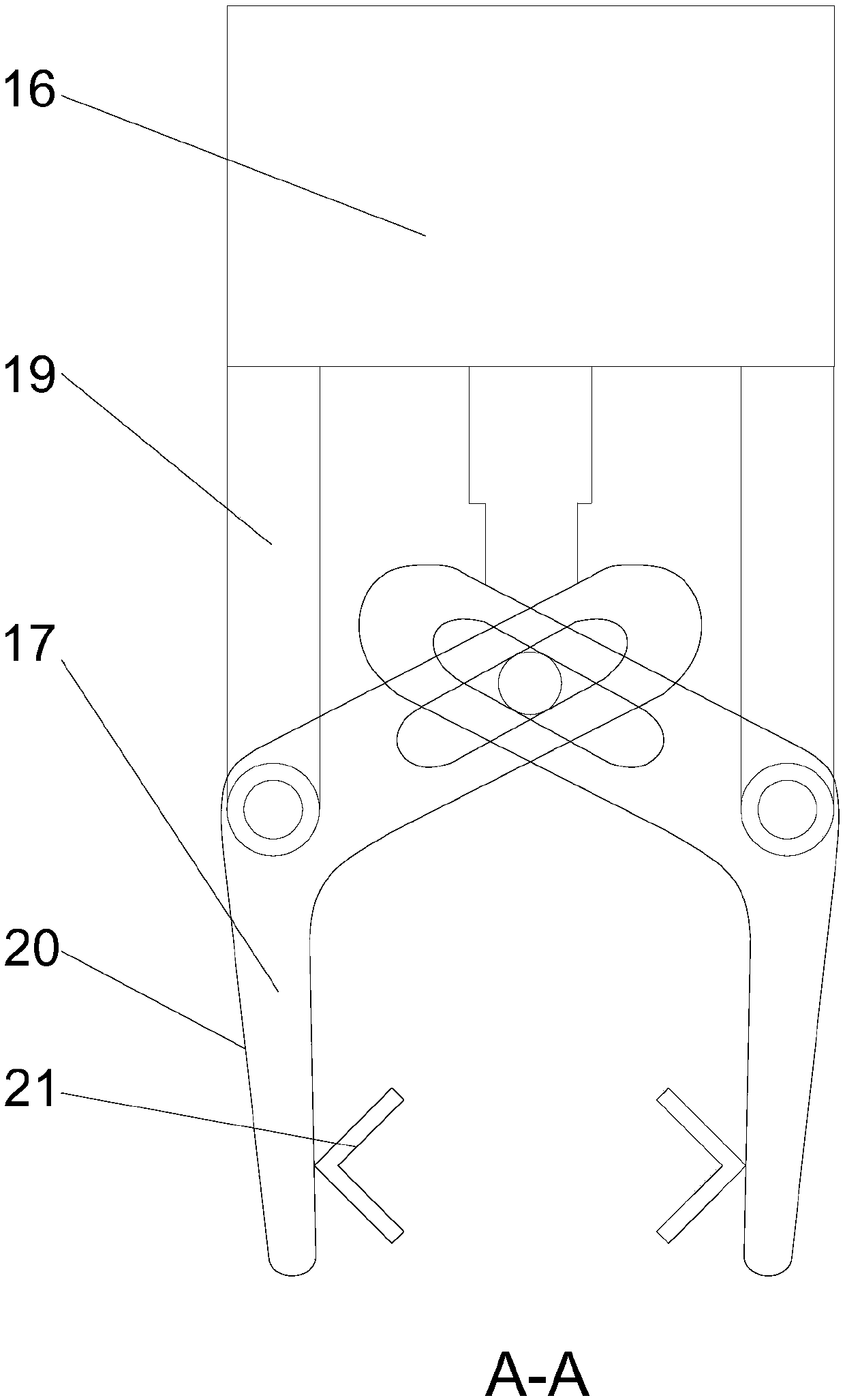 Three-axle manipulator