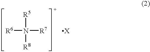 Composition for polyelectrolytes, polyelectrolytes, electrical double layer capacitors and nonaqueous electrolyte secondary cells