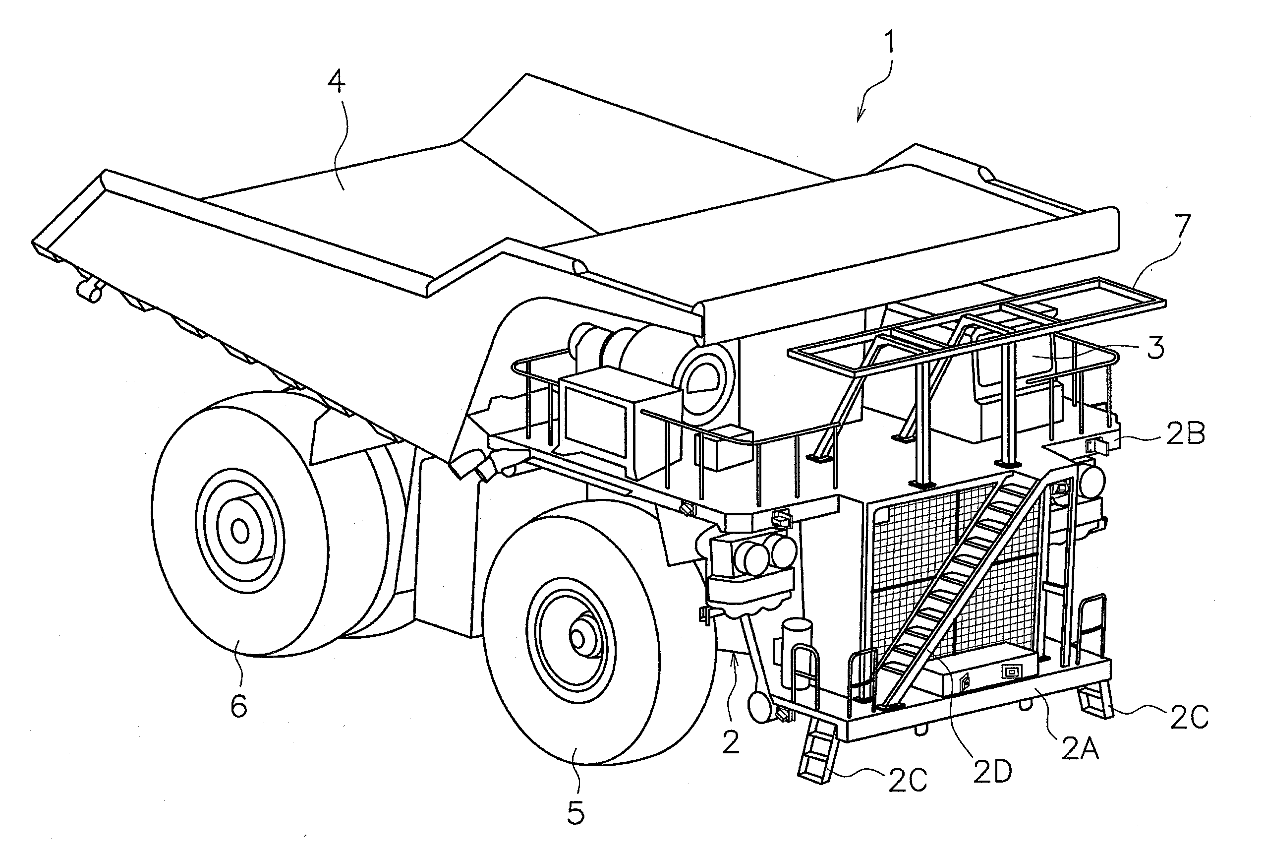 Perimeter monitoring device for work vehicle