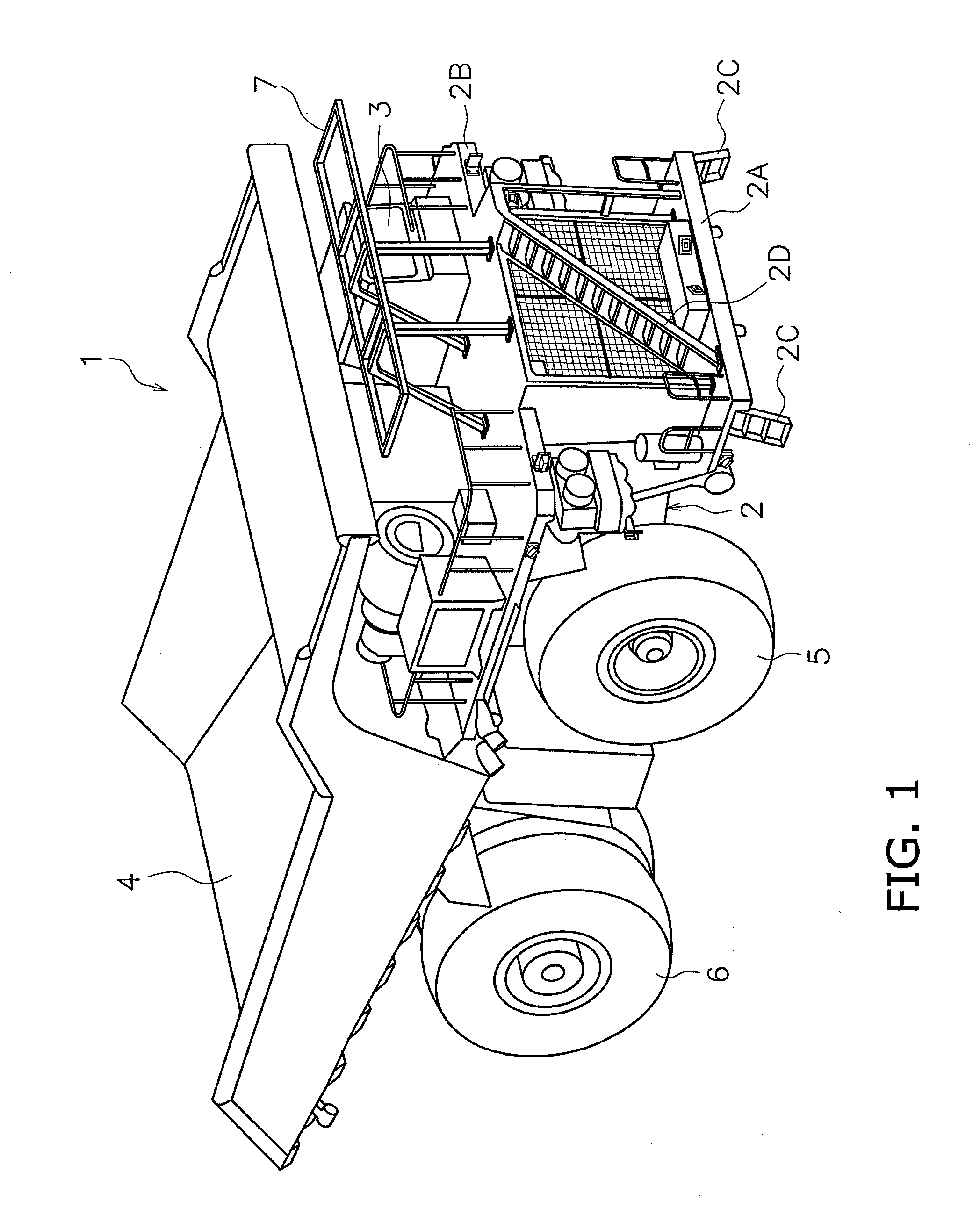 Perimeter monitoring device for work vehicle