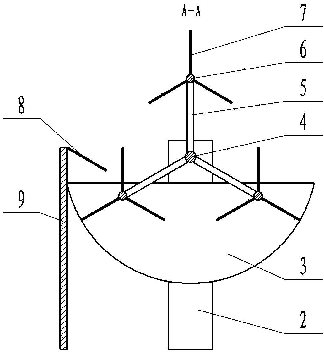 Tea frying device