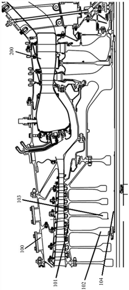 Aero-engine air compressor and vortex reducer assembly