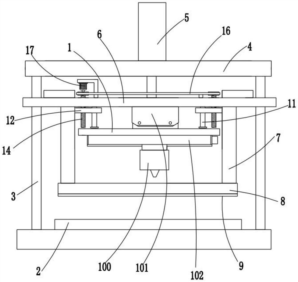 Laser cutting cloth positioning device and control method