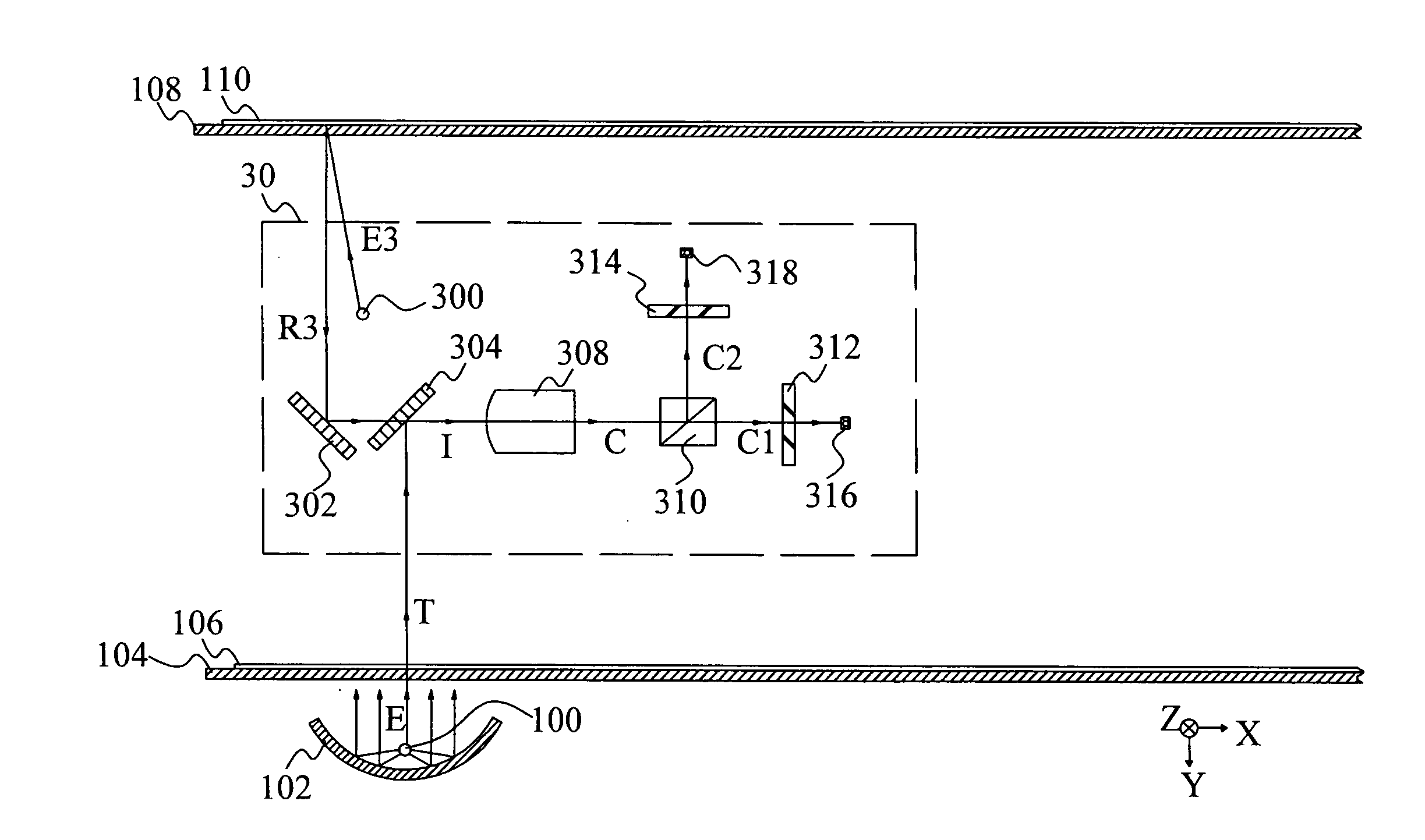 Structures and methods thereof for scanner with two CCD arrays