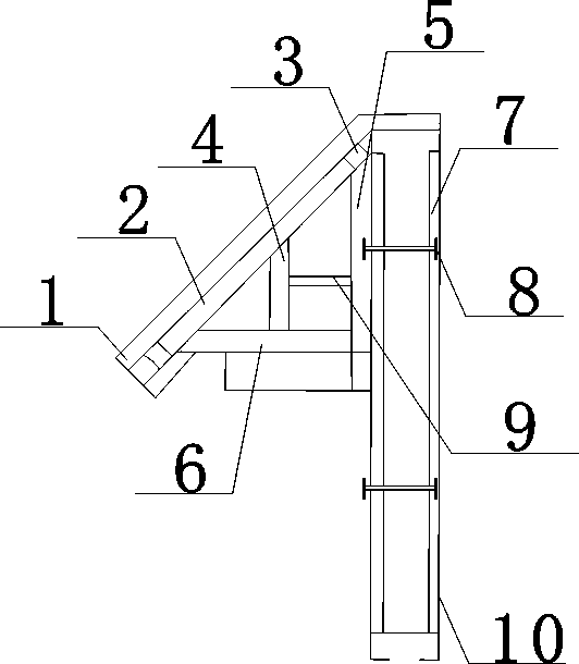 Decorative structure for eave