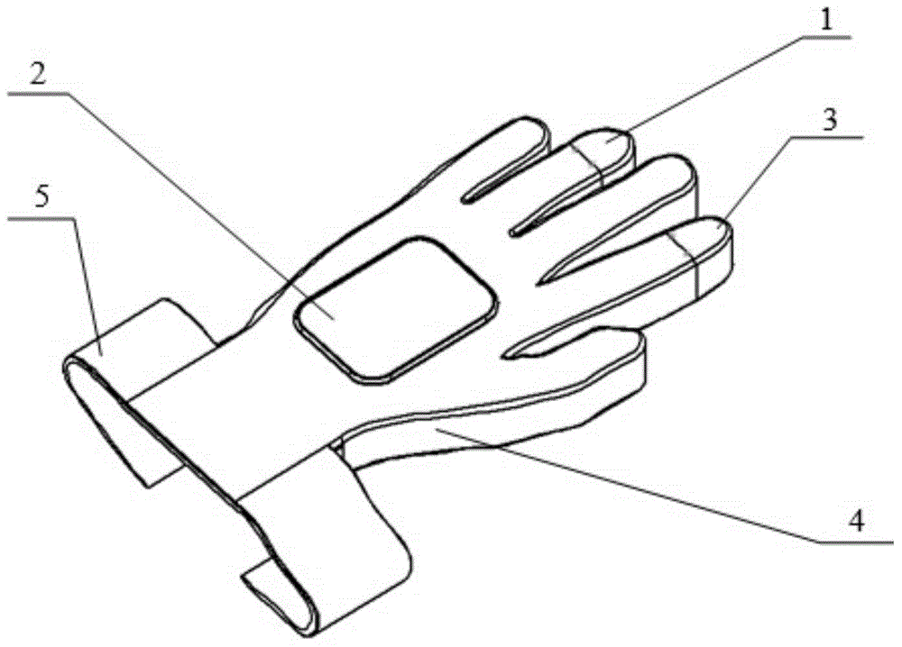 Multi-parameter intelligent physiological detection glove