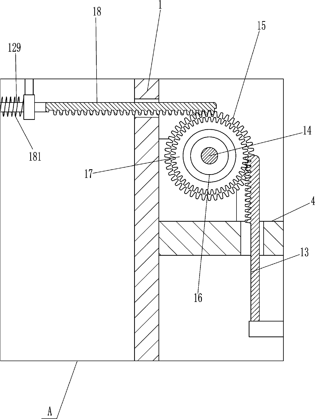 Automatic nut assembling device for corner angle bolt