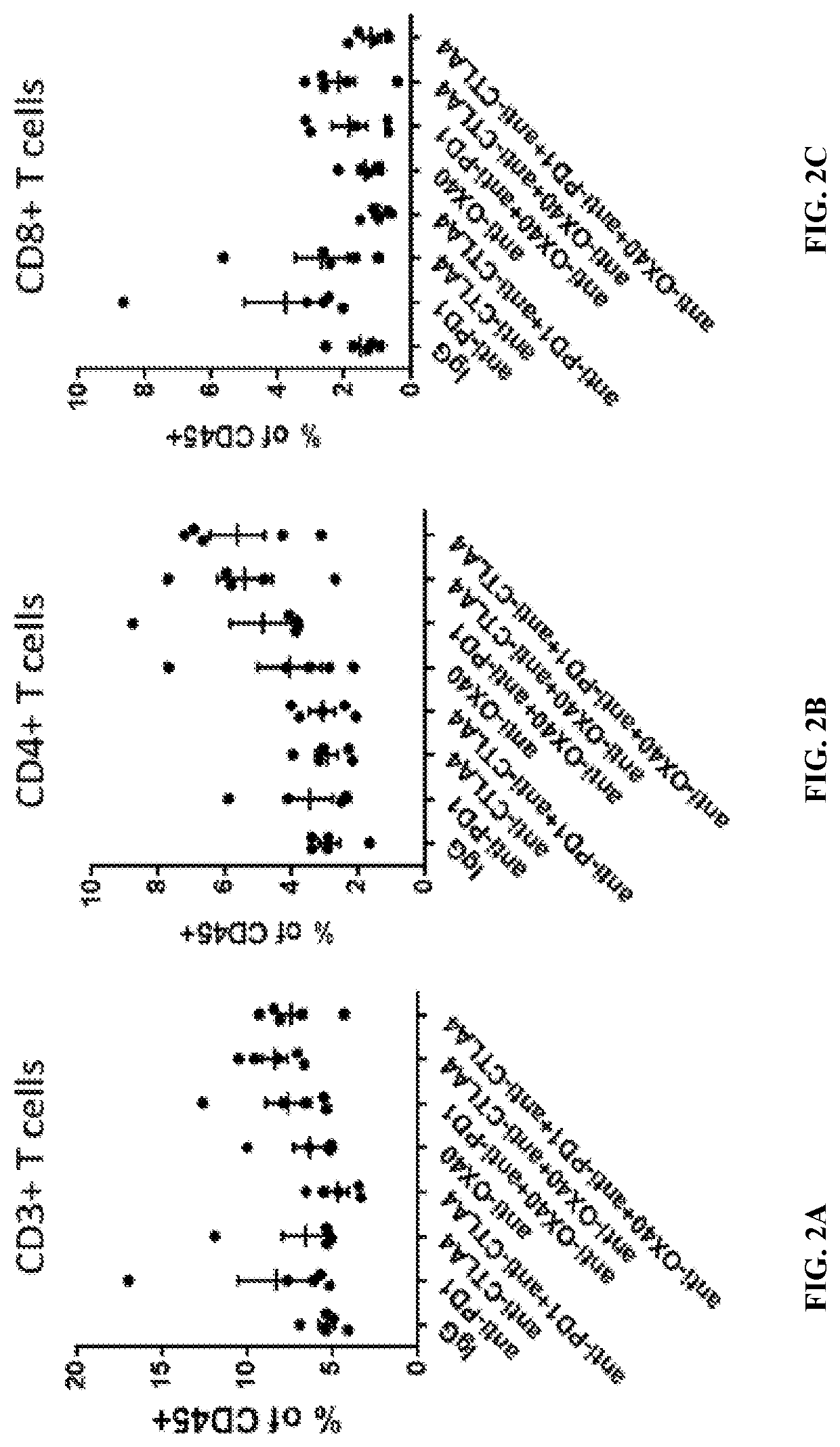 Ox-40 agonist, pd-1 pathway inhibitor and ctla-4 inhibitor combination for use in a method of treating a cancer  or a solid tumor
