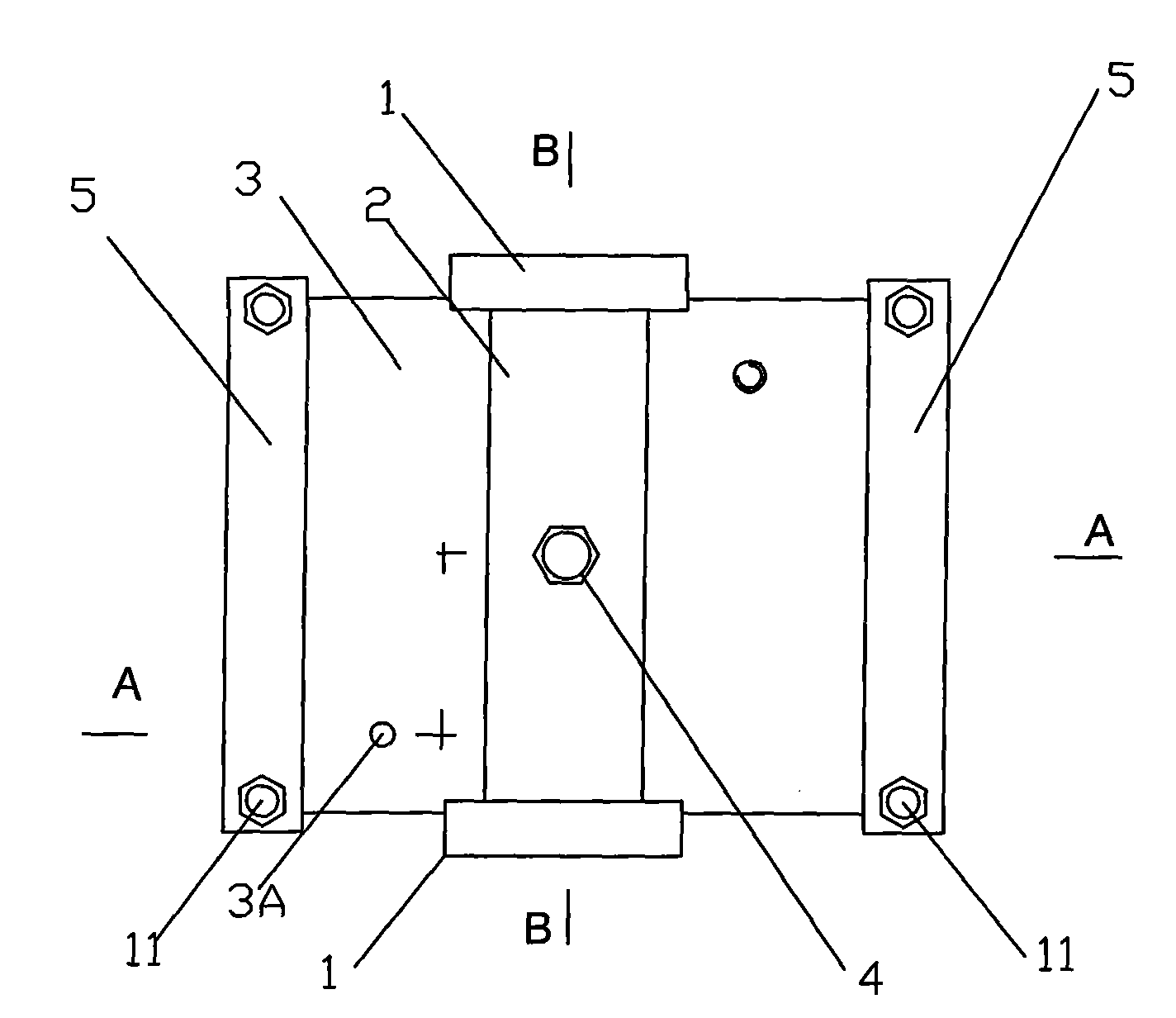 Anti-penetration performance testing device for waterproof membrane